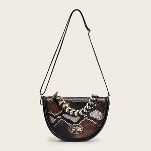 NWT Cuadra Python Leather Handbag